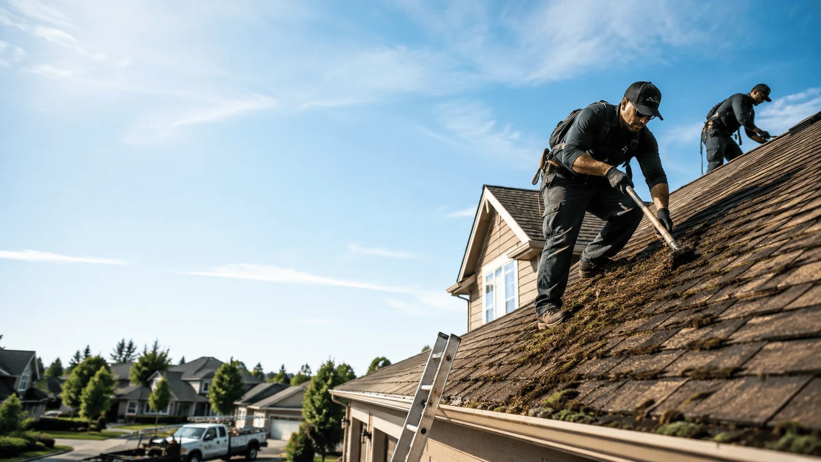 Roof Moss Removal in Kansas, OK near me